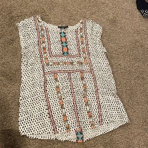 Thml embroidered top